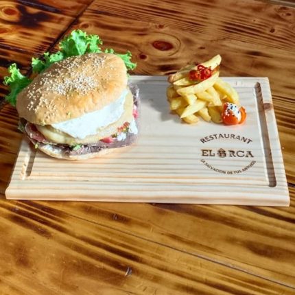 CHURRASCO LUCASO QUESO HUEVO