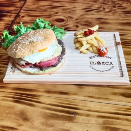 HAMBURGUESA LUCASO QUESO HUEVO